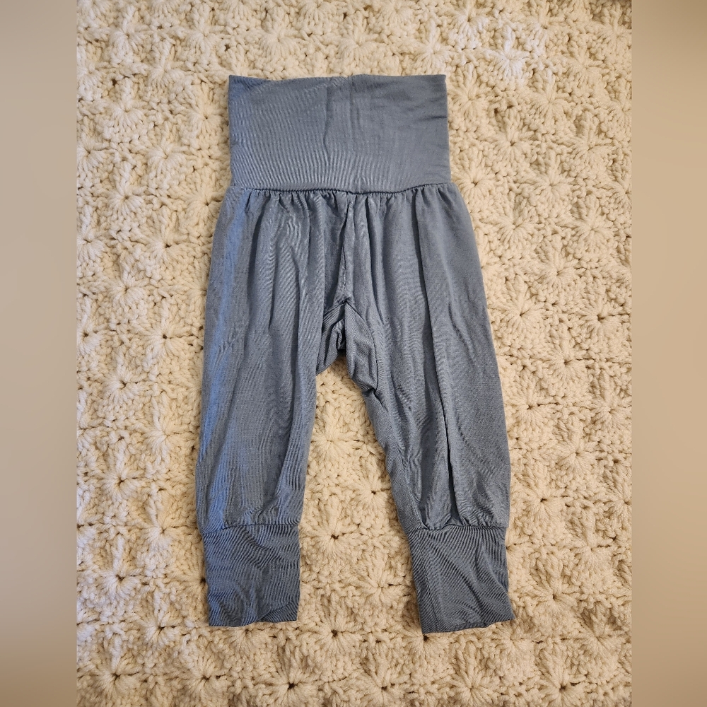 Magnetic Me Baby 0-3M Blue Boys Harem Jogger Stretch Pants Modal Stretch
